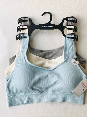 Lucky Brand Comfort Bras LVD104253 Multicolor Size : M  3 Set MSRP : $72